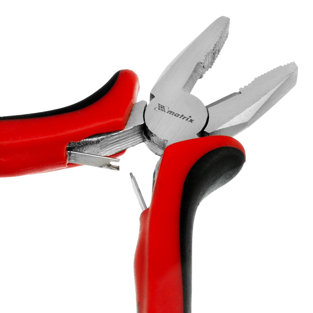 Плоскогубцы Mini 130мм, никелированные, авторазжим, двухкомп. рукоятки MATRIX preview 3