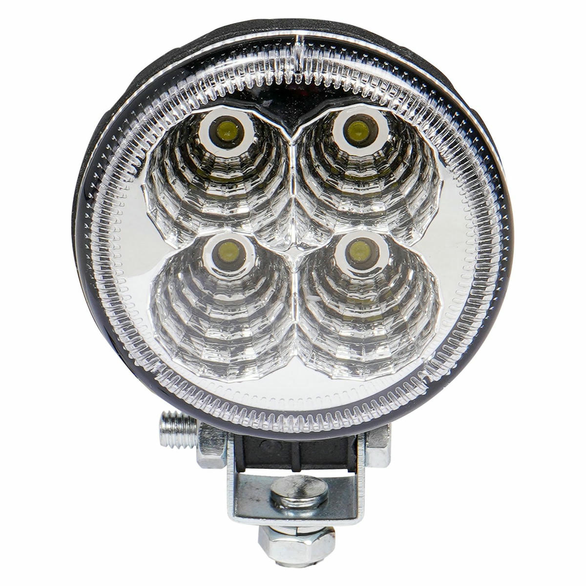Фара светодиодная круглая, 4 LED рассеянный свет, 12W (83х83х51) 12/24V (ALED002) preview 2