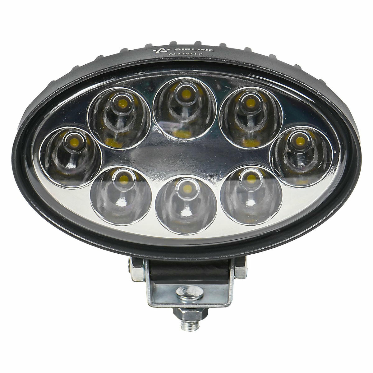 Фара светодиодная овальная, 8 LED направленный свет, 24W (140х86х55) 12/24V (ALED012) preview 2