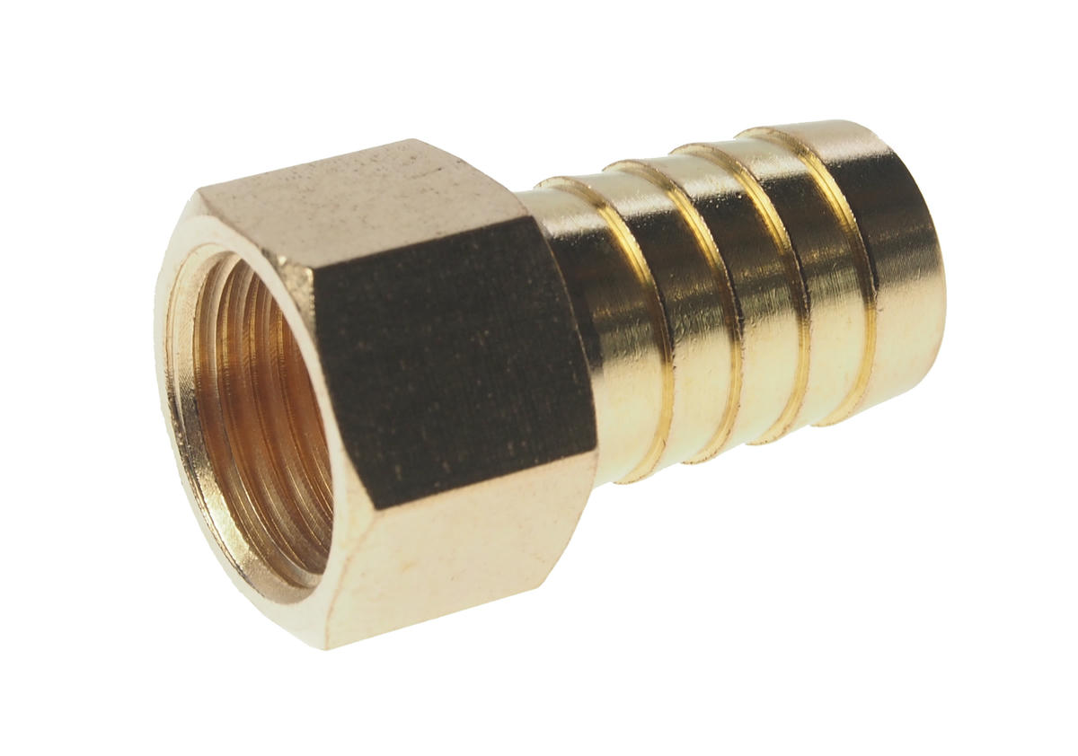 Штуцер пневматический RockForce наруж. резьба-ёлочка 1/2"-18мм preview 1