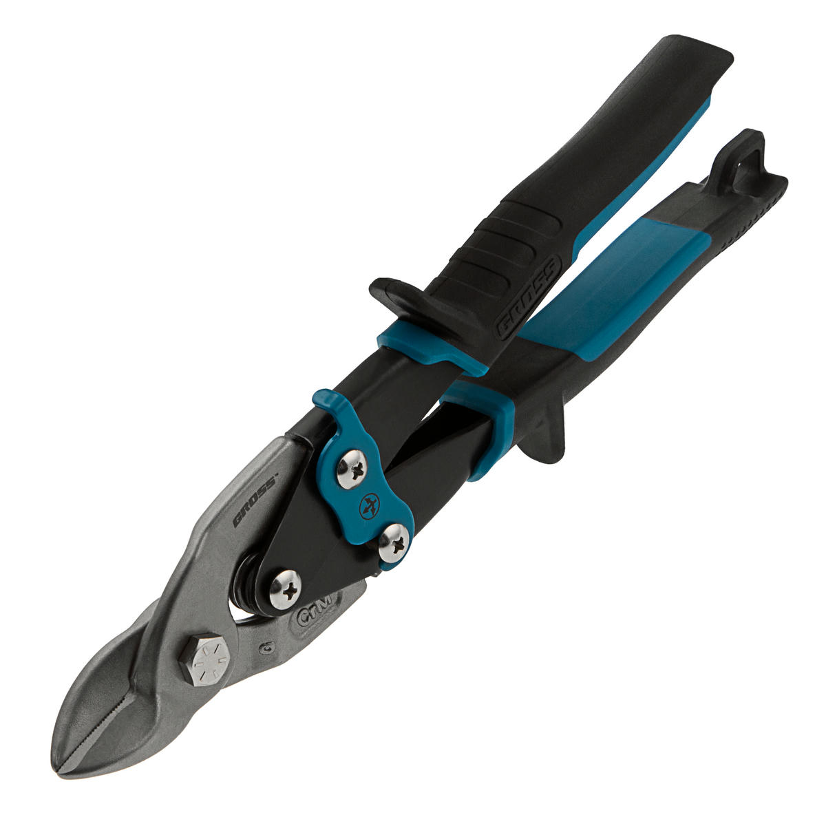 Ножницы по металлу "PIRANHA" 230мм прямой резки усиленный GROSS preview 1