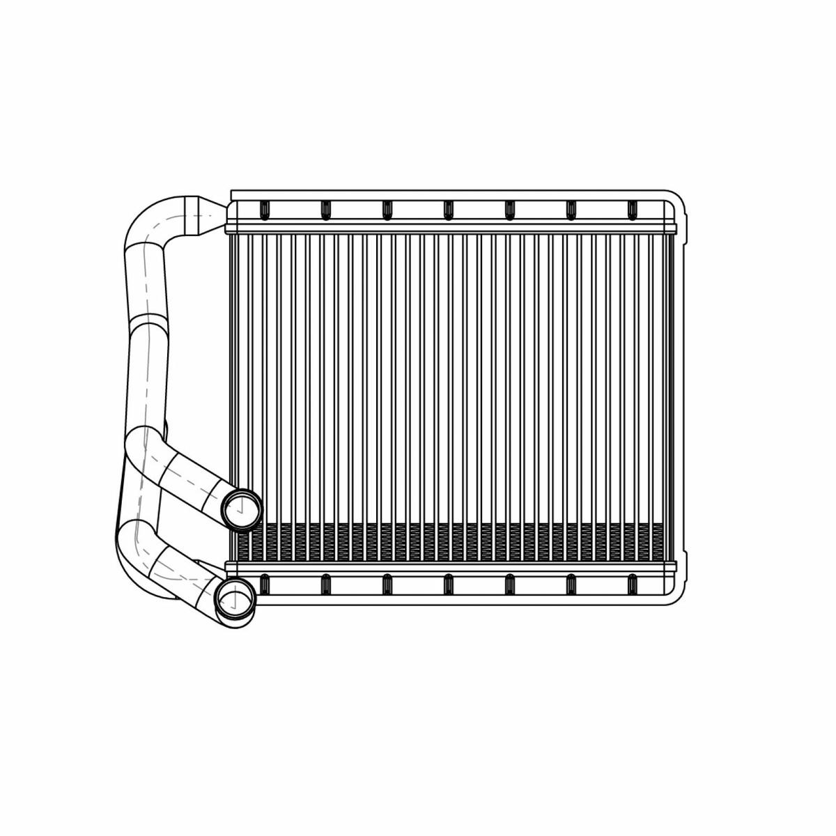 LRH 08X0_радиатор отопителя! KIA Ceed, Hyundai Elantra/i30 11> preview 2