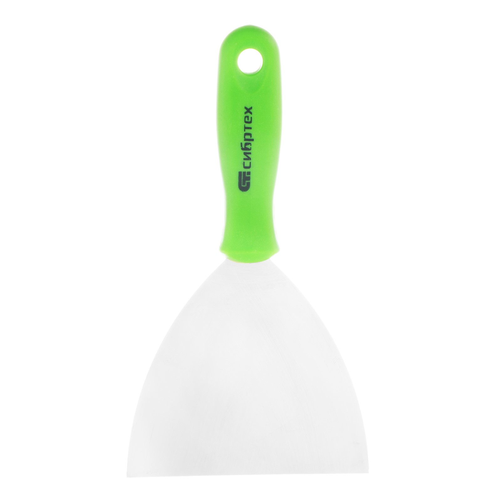 Шпательная лопатка из нержавеющей стали, 120 мм, пластмассовая ручка СИБРТЕХ 85549 preview 3