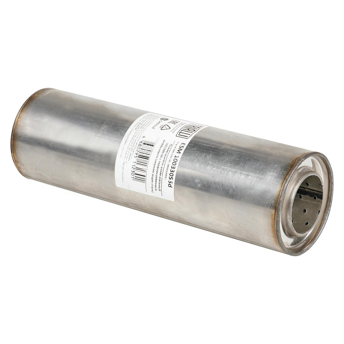 Пламегаситель универсальный 100/330-55 с перф. диффузором (нерж. сталь) (ESM 10033055d) preview 1