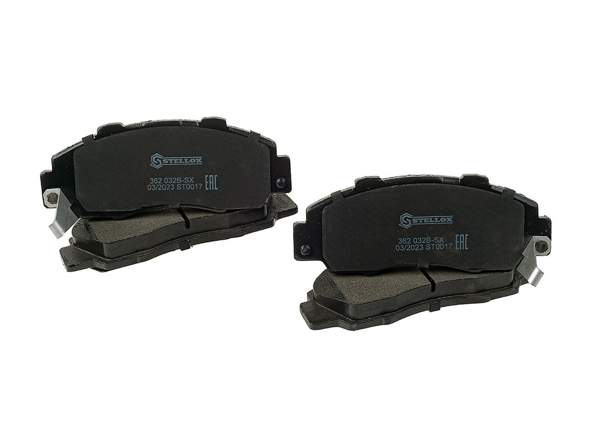 362 032B-SX_колодки дисковые п.! с антискр. пл. Honda CR-V 2.0/HR-V 1.6i/Prelude 2.2i VTEC 95> preview 4