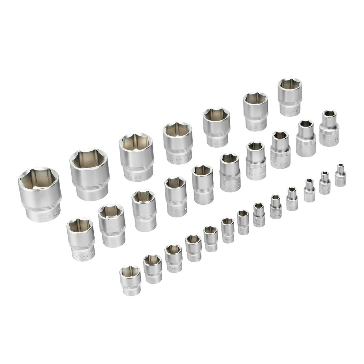 Набор инструмента 109 пред. 1/2", 1/4", CrV, S2 DENZEL preview 30
