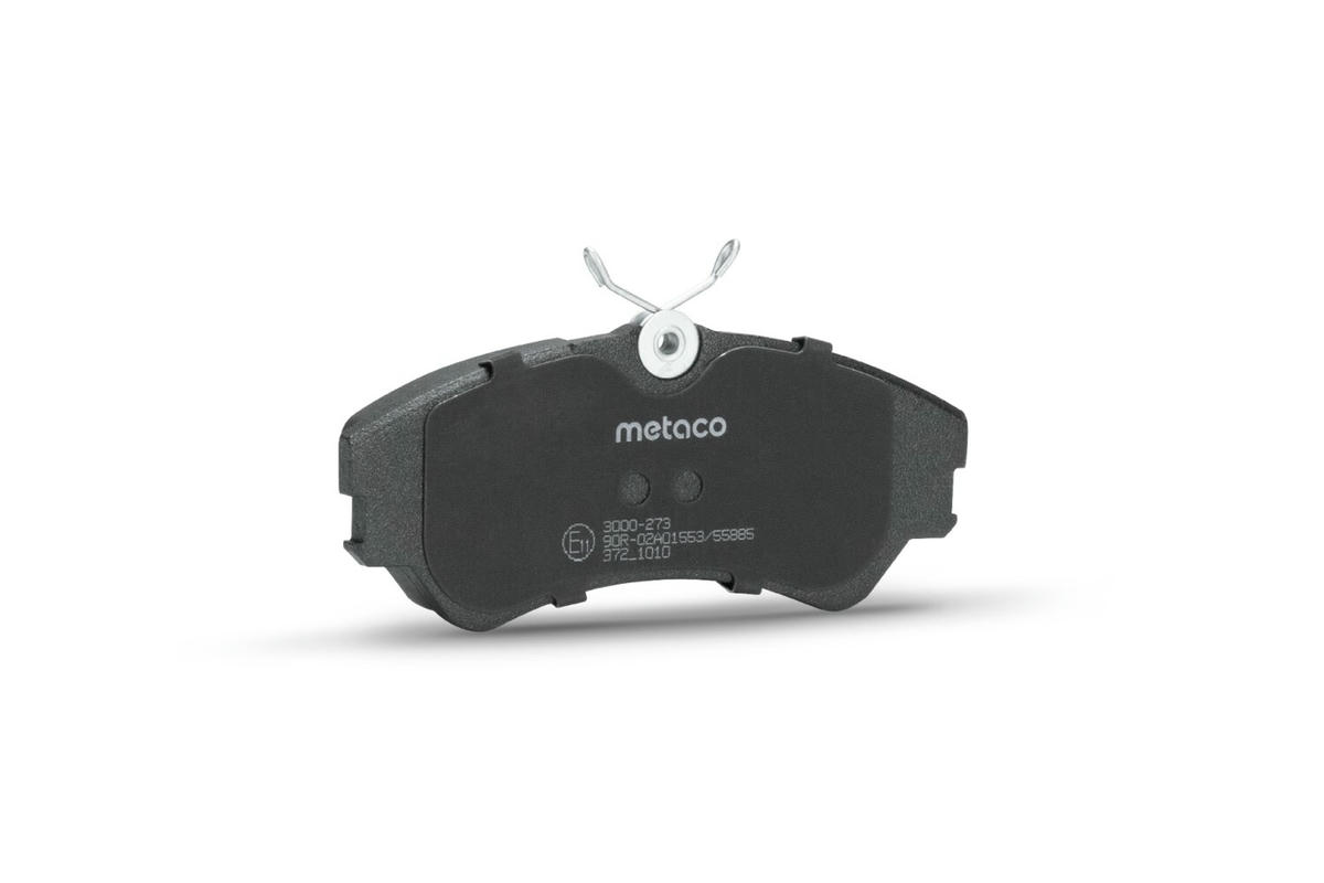 Колодки тормозные передние к-кт metaco 3000-273 preview 2 Колодки тормозные передние к-кт metaco 3000-273 preview 2