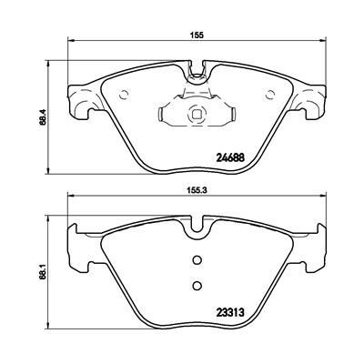 Колодки тормозные передние к-кт TRIALLI PF 4189 preview 4