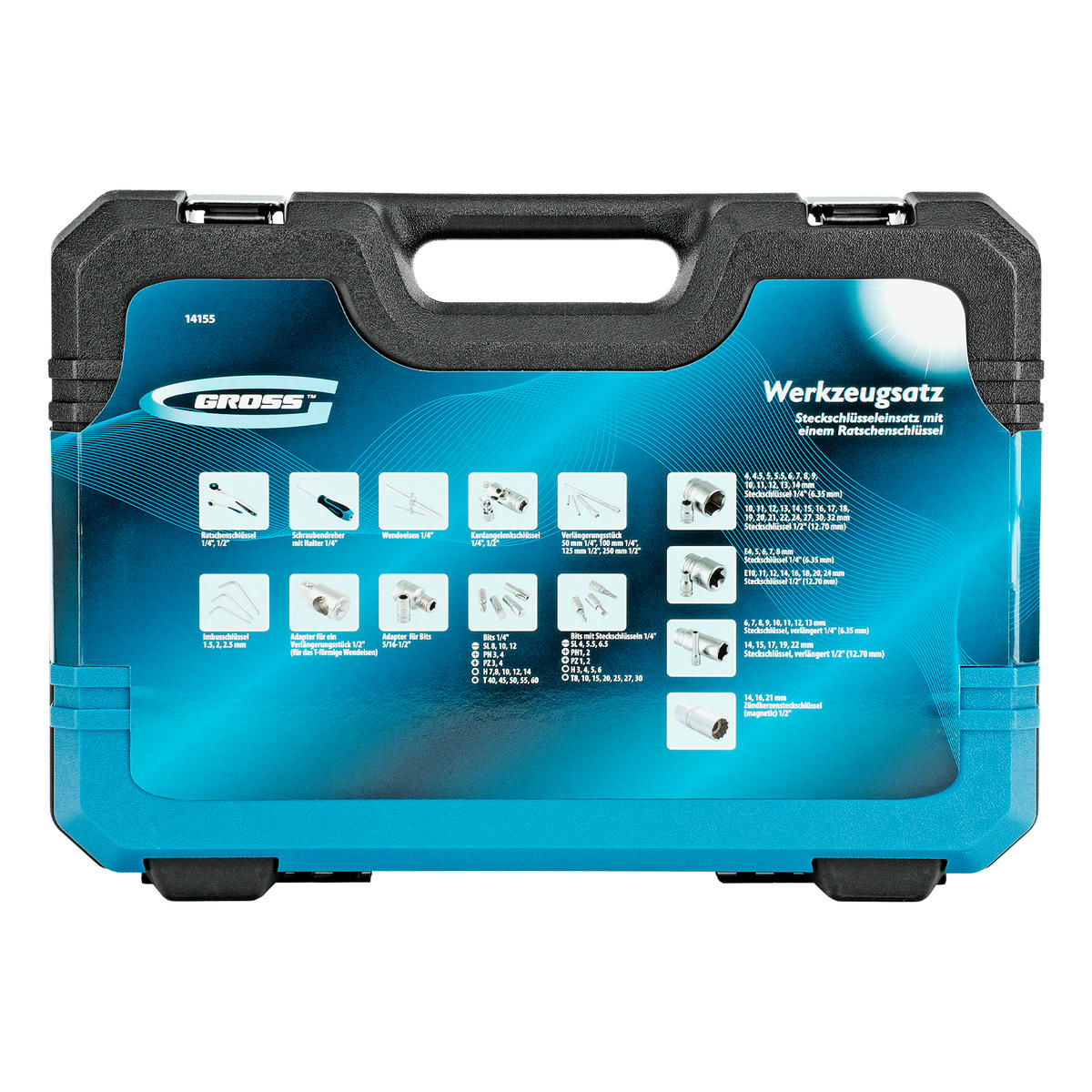 Набор инструмента 1/2"1/4" 109пр. GROSS preview 21