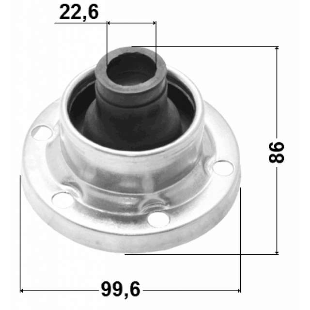 Пыльник ШРУСа FEBEST 2315-T4SA preview 2 Пыльник ШРУСа FEBEST 2315-T4SA preview 2