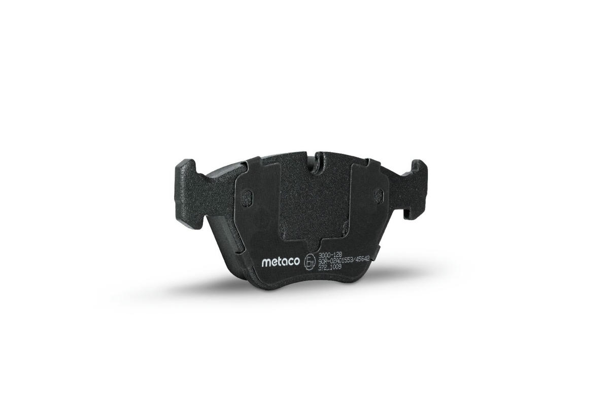 Колодки тормозные передние к-кт metaco 3000-128 preview 3
