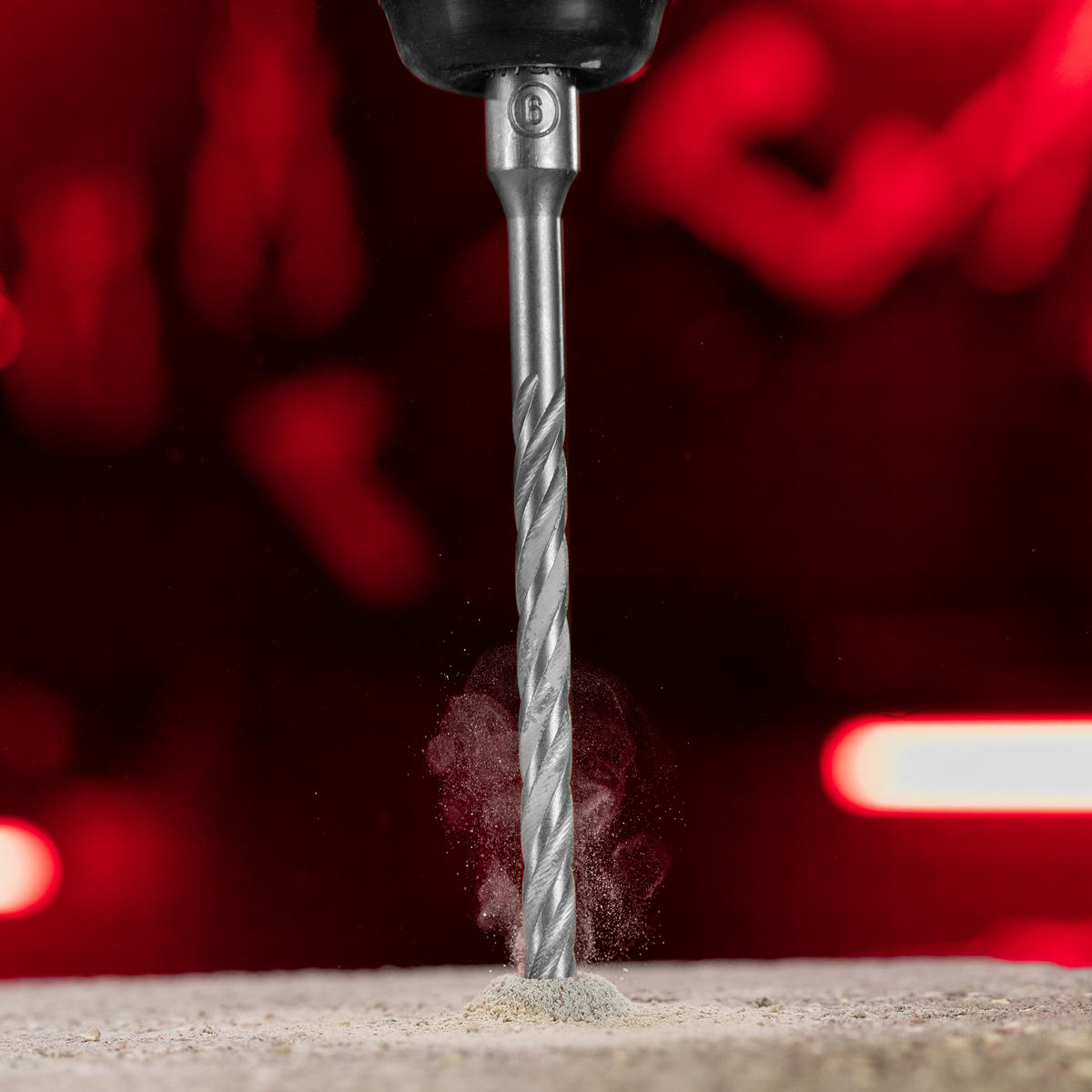 Бур по бетону, 6x160 мм, SDS PLUS с крестовой пластиной MATRIX 70636 preview 1