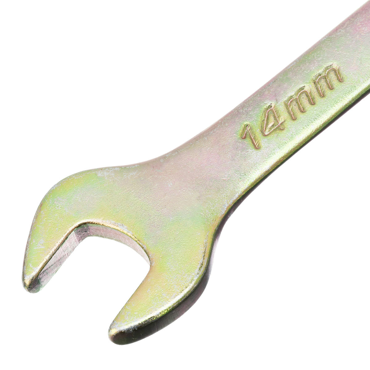 СИБРТЕХ 14980 Ключ комбинированный, 14 мм, желтый цинк preview 3