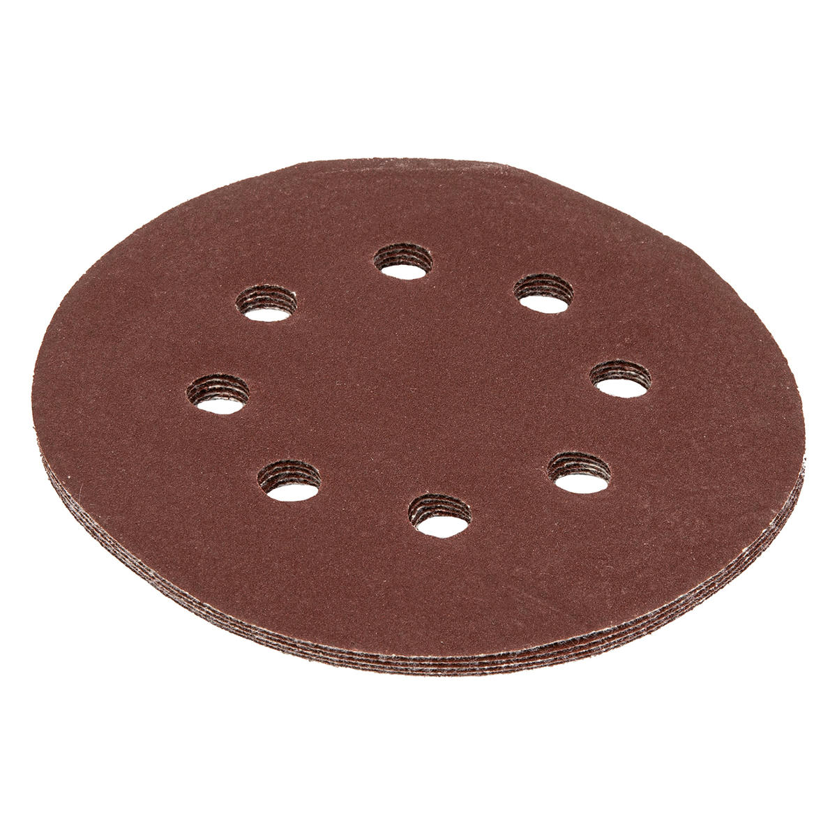 Круг абразивный на ворс. подложке под "липучку" перфорированный P220 125мм 5шт MATRIX preview 3