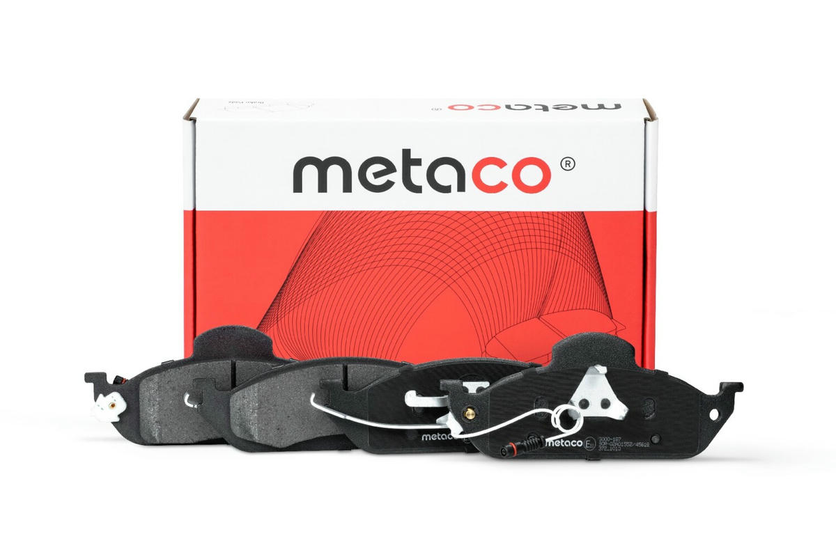 Колодки тормозные передние к-кт metaco 3000-187 preview 1
