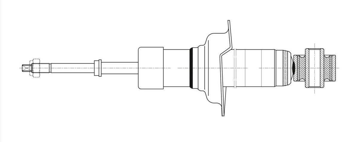 Амортизатор задний TRIALLI AG 14515 preview 2
