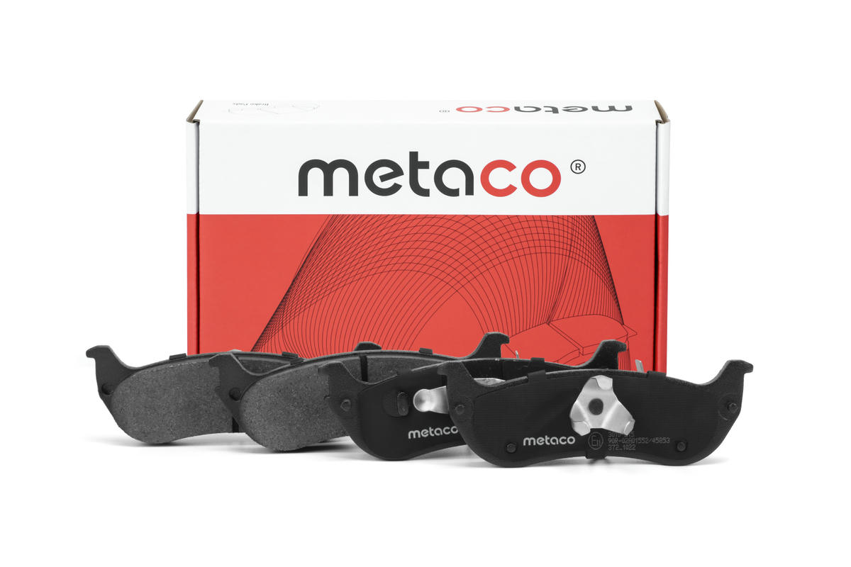 Колодки тормозные задние дисковые к-кт metaco 3010-215 preview 1