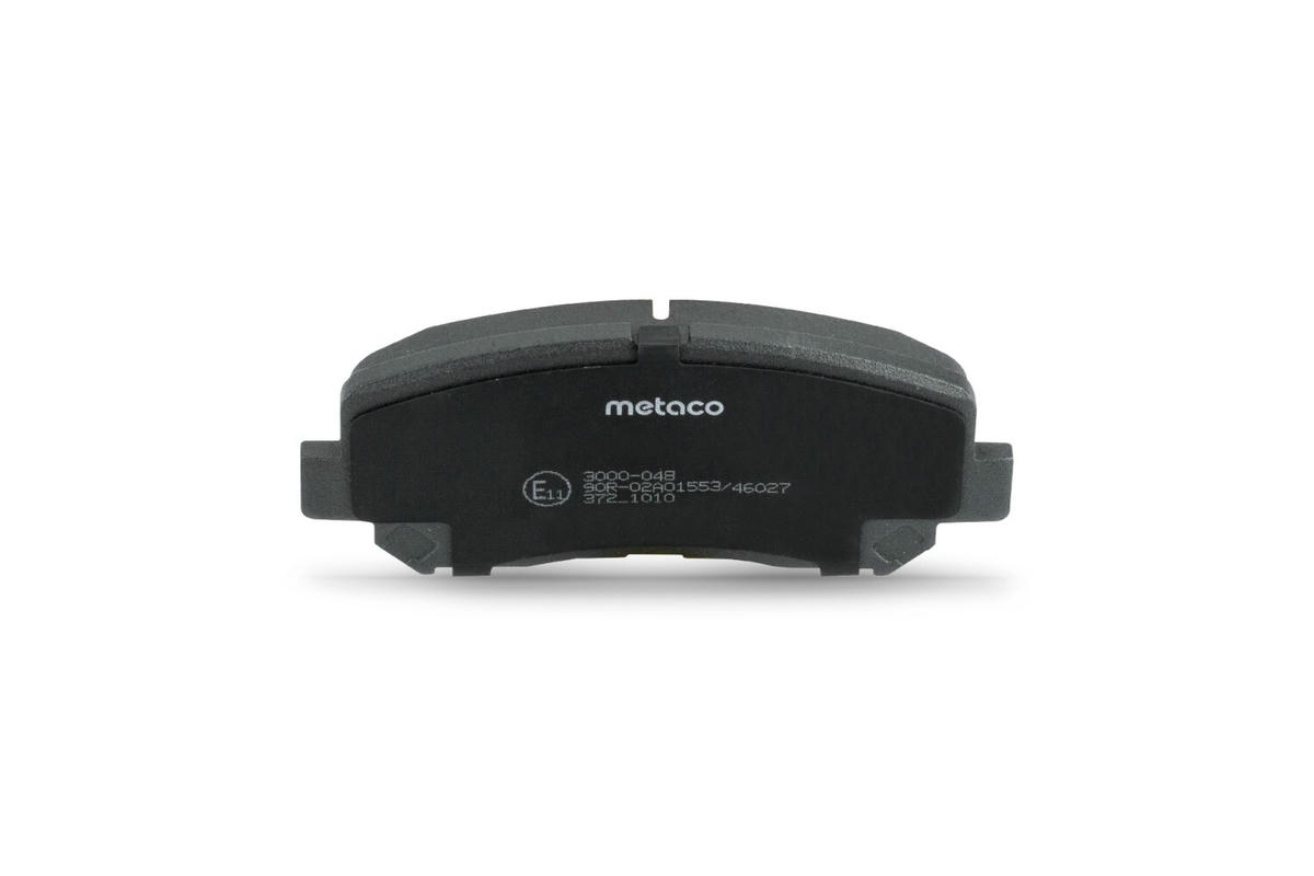 Колодки тормозные передние к-кт metaco 3000-048 preview 4