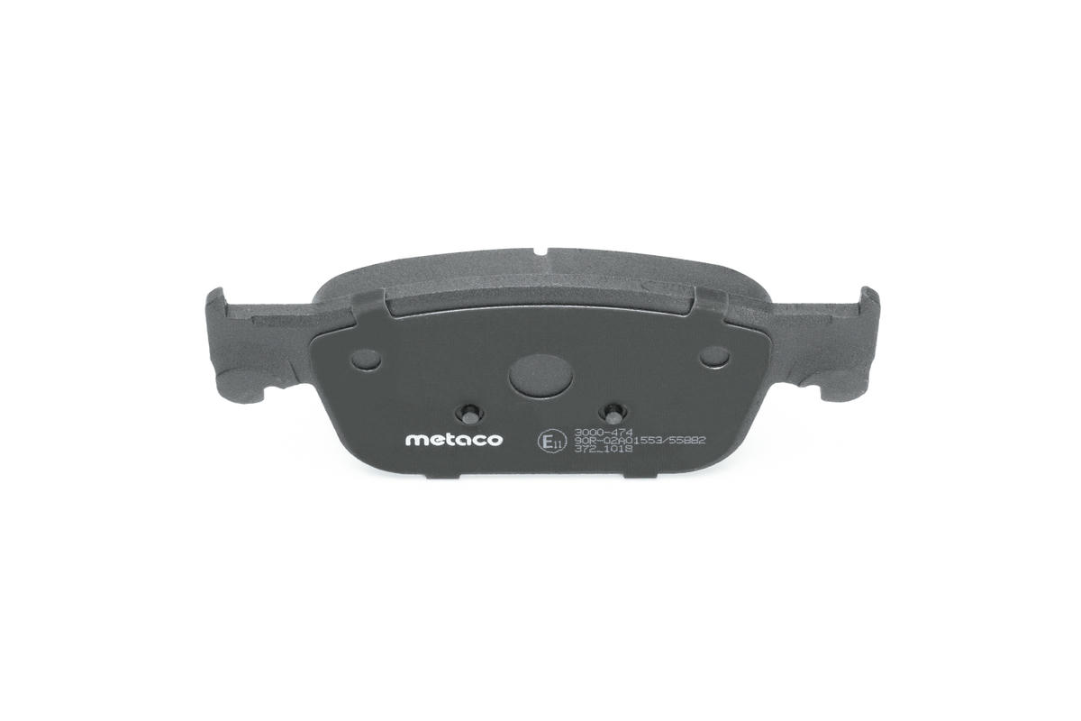 Колодки тормозные передние к-кт metaco 3000-474 preview 5