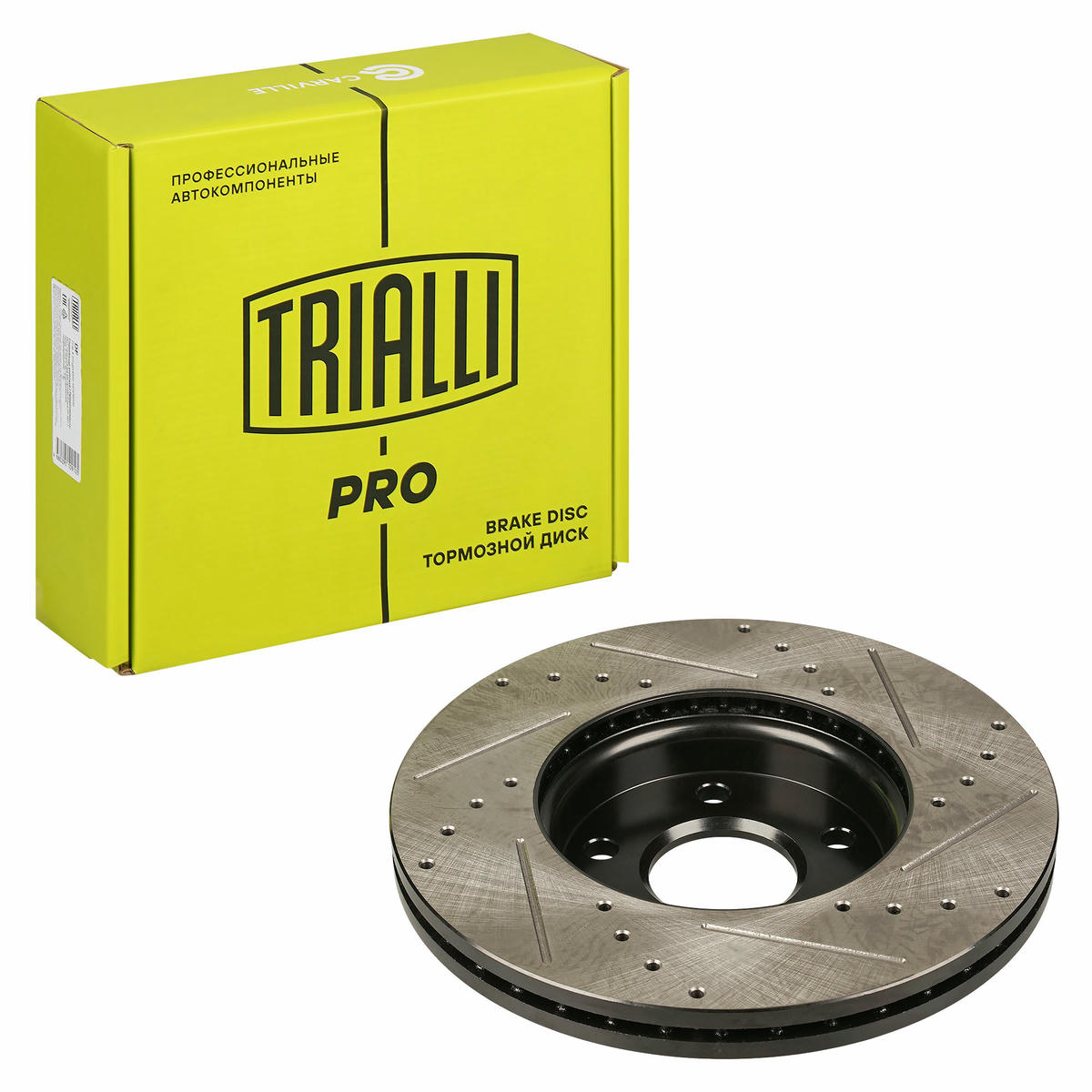 Диск тормозной передний вентилируемый TRIALLI DF 1061S preview 2
