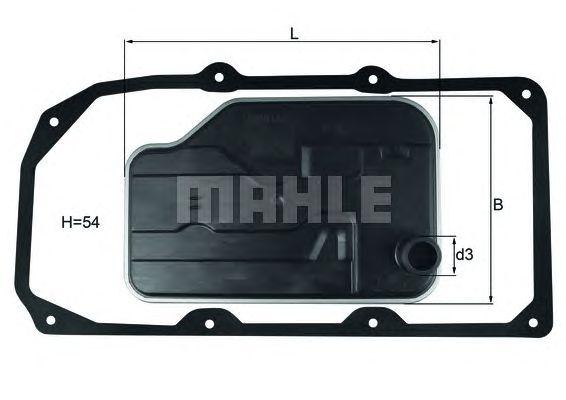 Фильтр АКПП MAHLE HX 124 D preview 1