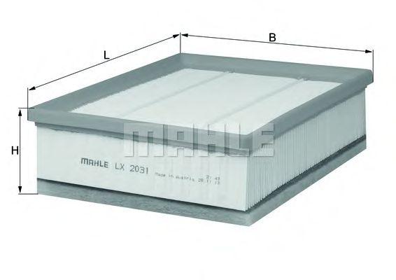 Фильтр воздушный KNECHT LX 2031 preview 1 Фильтр воздушный KNECHT LX 2031 preview 1