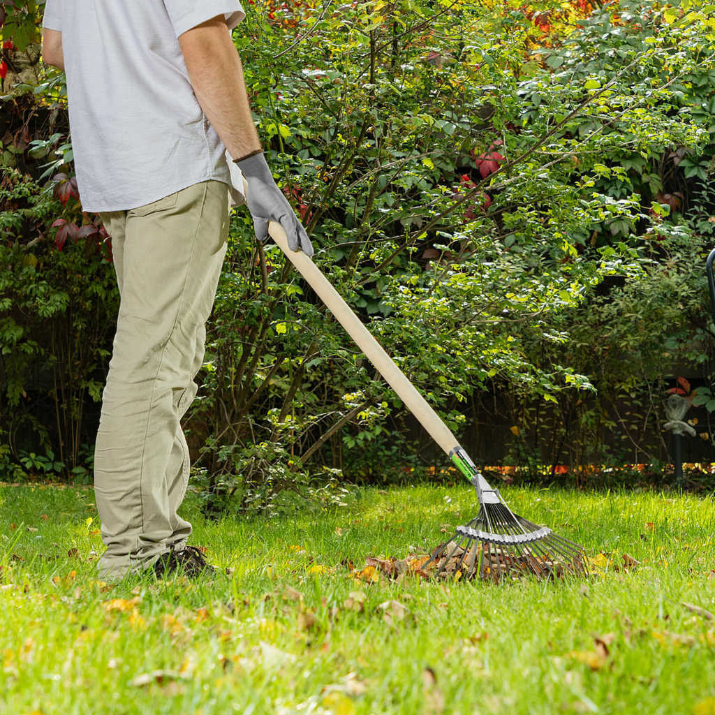 Грабли веерные 20зубьев б/ч оксидированные, плоский зуб СИБРТЕХ preview 5