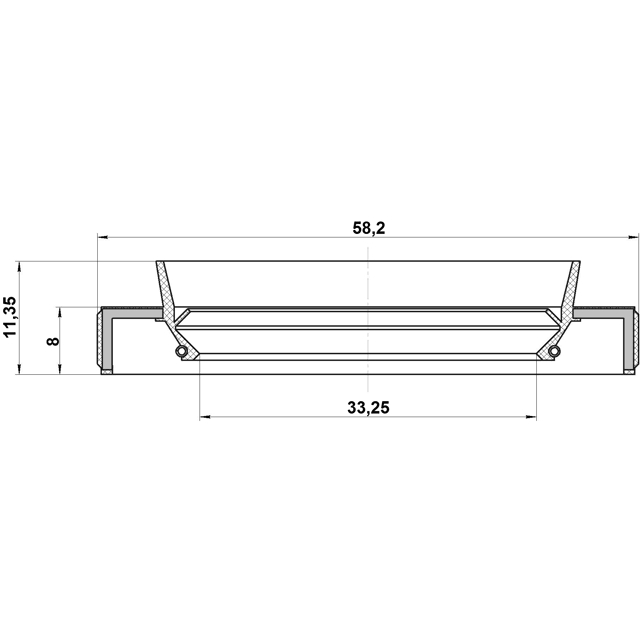 Сальник дифференциала FEBEST 95HBY-35580811R preview 2