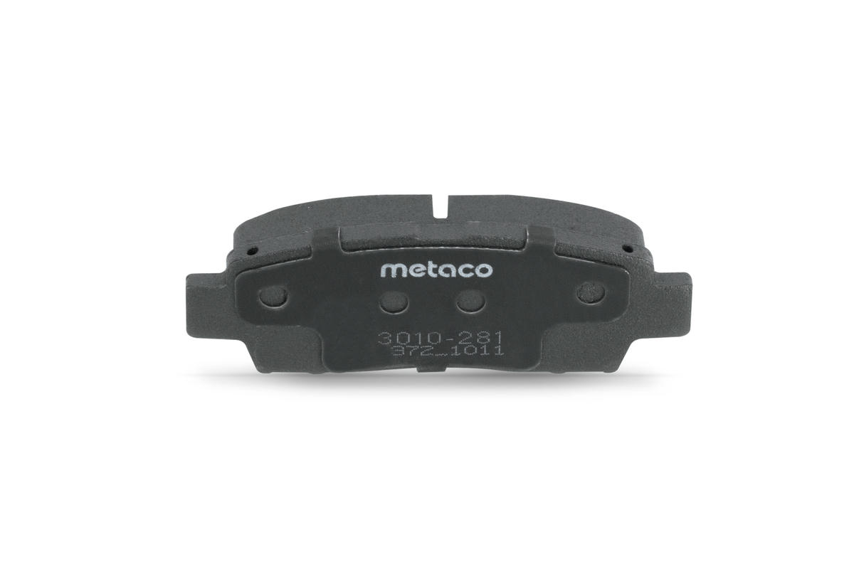 Колодки тормозные задние к-кт metaco 3010-281 preview 5