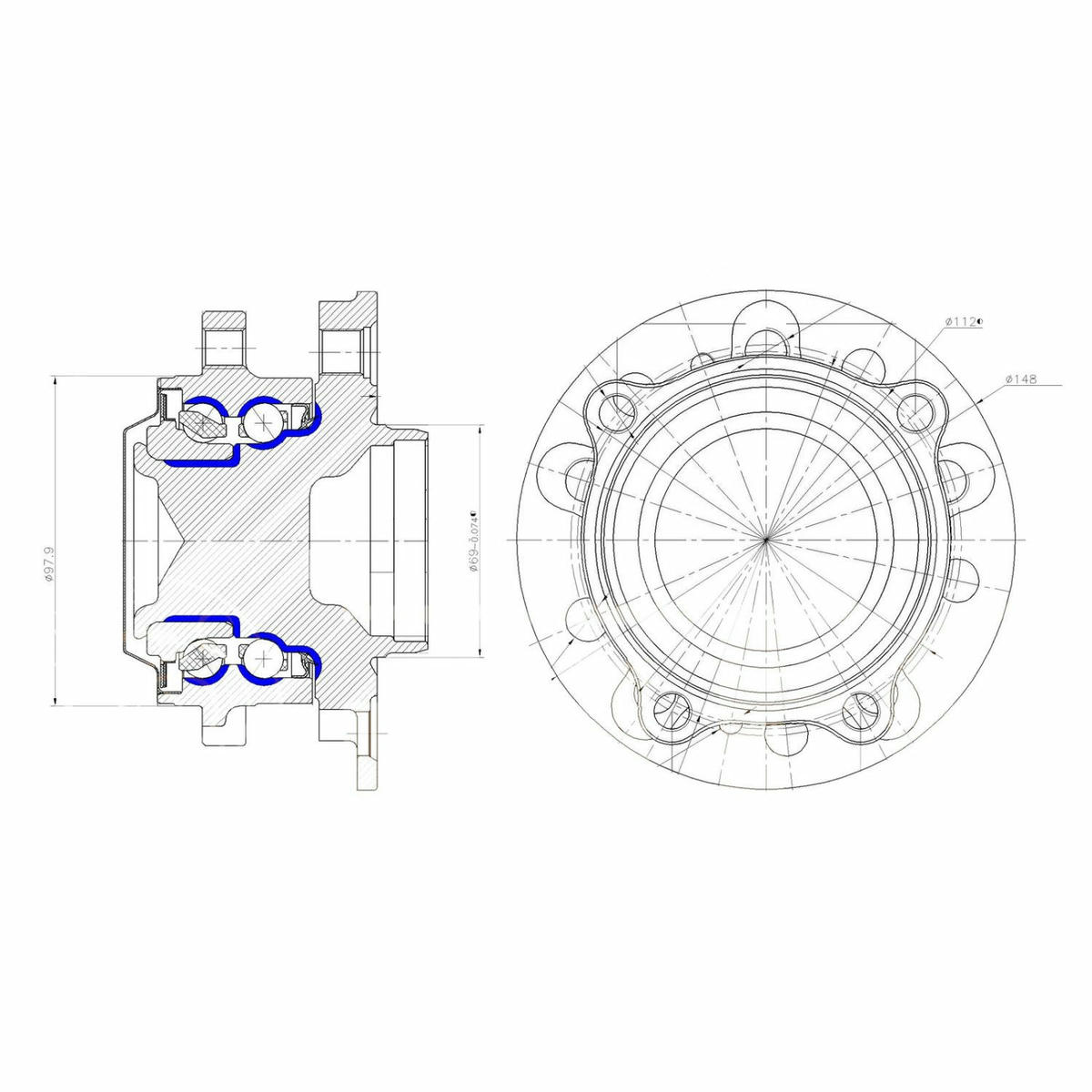 Подшипник ступицы TRIALLI MR 1535 preview 4