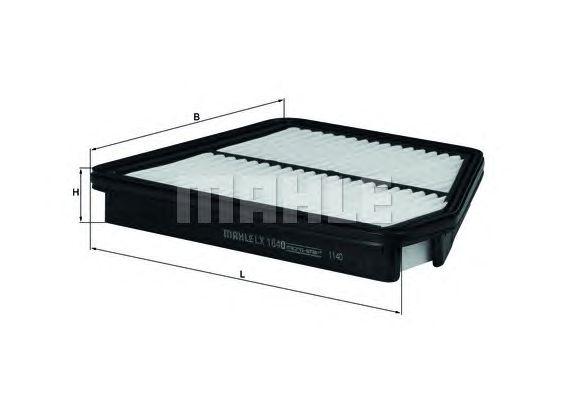 LX1840_фильтр воздушный! Hyundai Matrix 1.6/1.8/1.5CRDi 01> preview 1