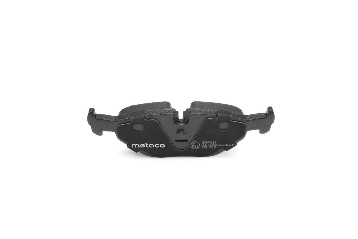 Колодки тормозные задние дисковые к-кт metaco 3010-113 preview 5