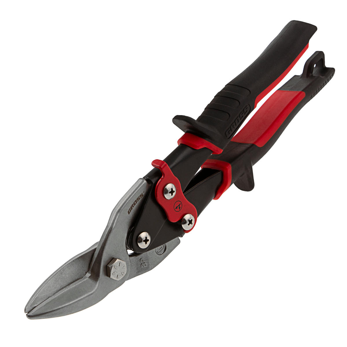 Ножницы по металлу "PIRANHA",250мм,прямой и левый резки GROSS preview 1