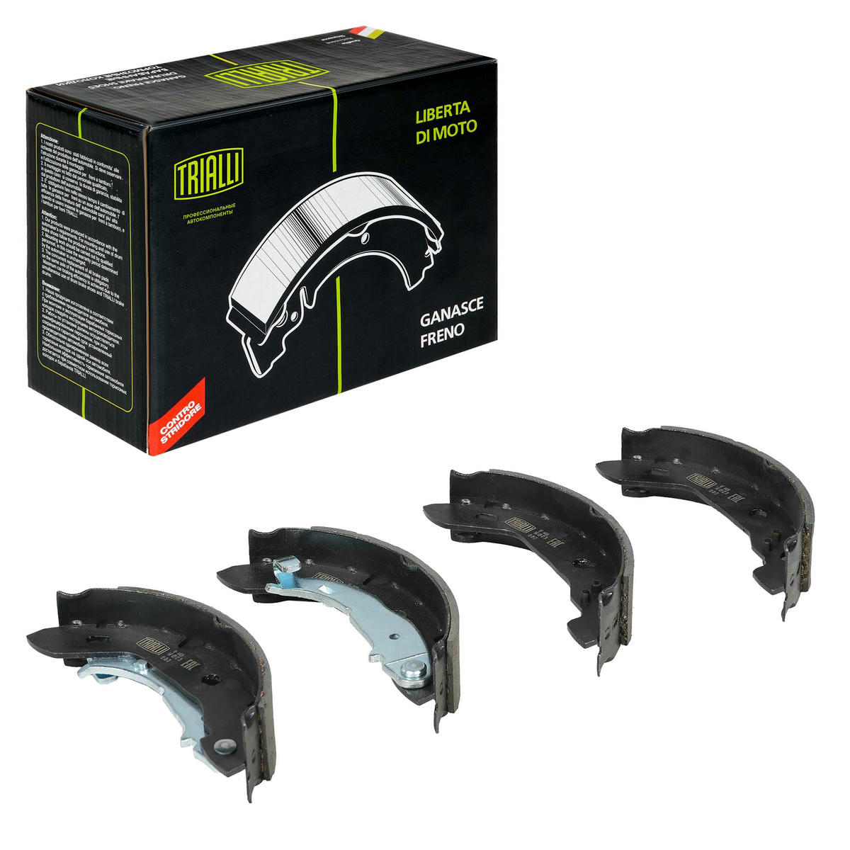 Колодки торм. для а/м Mercedes A (W168) (97-) барабан. 180x42 (GF 4408) preview 1