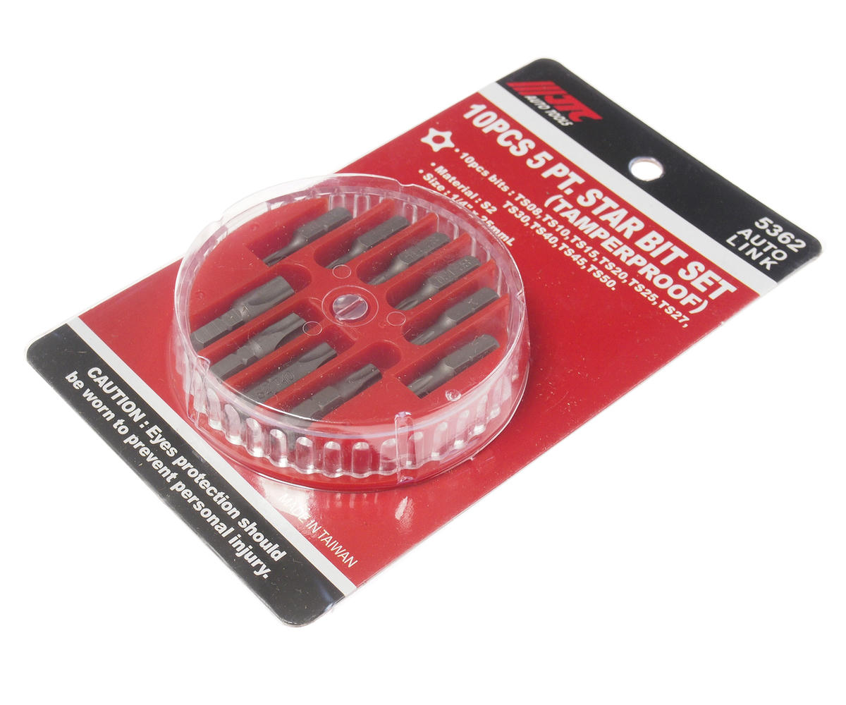 Набор вставок 1/4" торкс TS08-TS50 10пр в боксе JTC preview 1