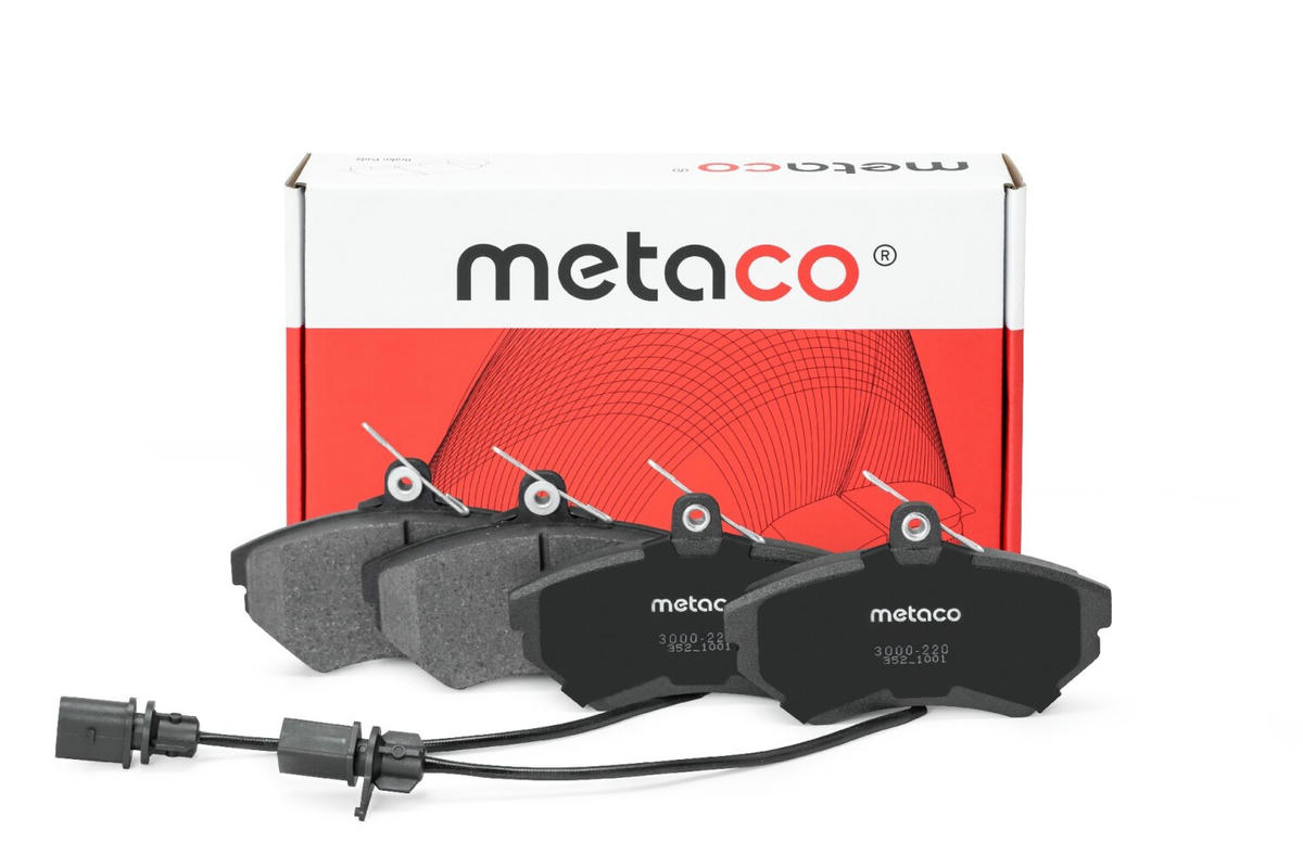 Колодки тормозные передние к-кт metaco 3000-220 preview 1 Колодки тормозные передние к-кт metaco 3000-220 preview 1