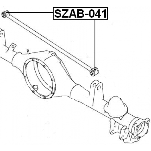 Сайлентблок FEBEST SZAB-041 preview 2
