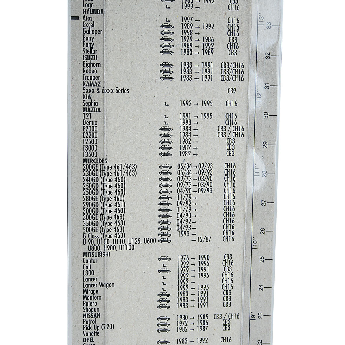 Щетка стеклоочистителя 410мм зимняя CHAMPION preview 1