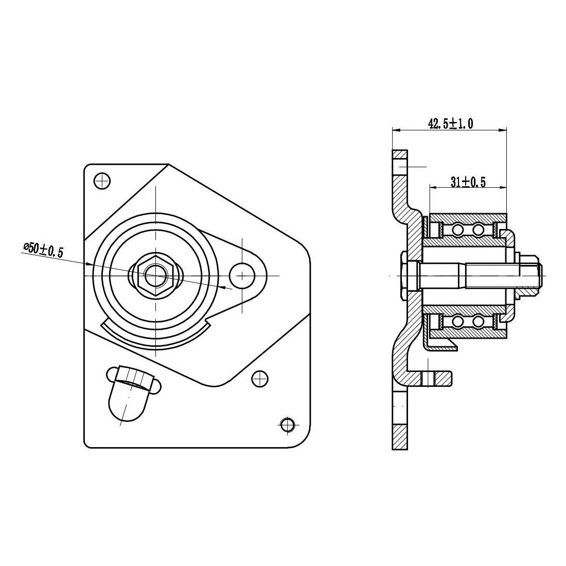 Ролик ГРМ TRIALLI CM 6044 preview 3