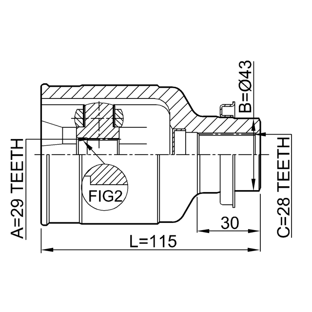 ШРУС 0511-CPRH preview 2