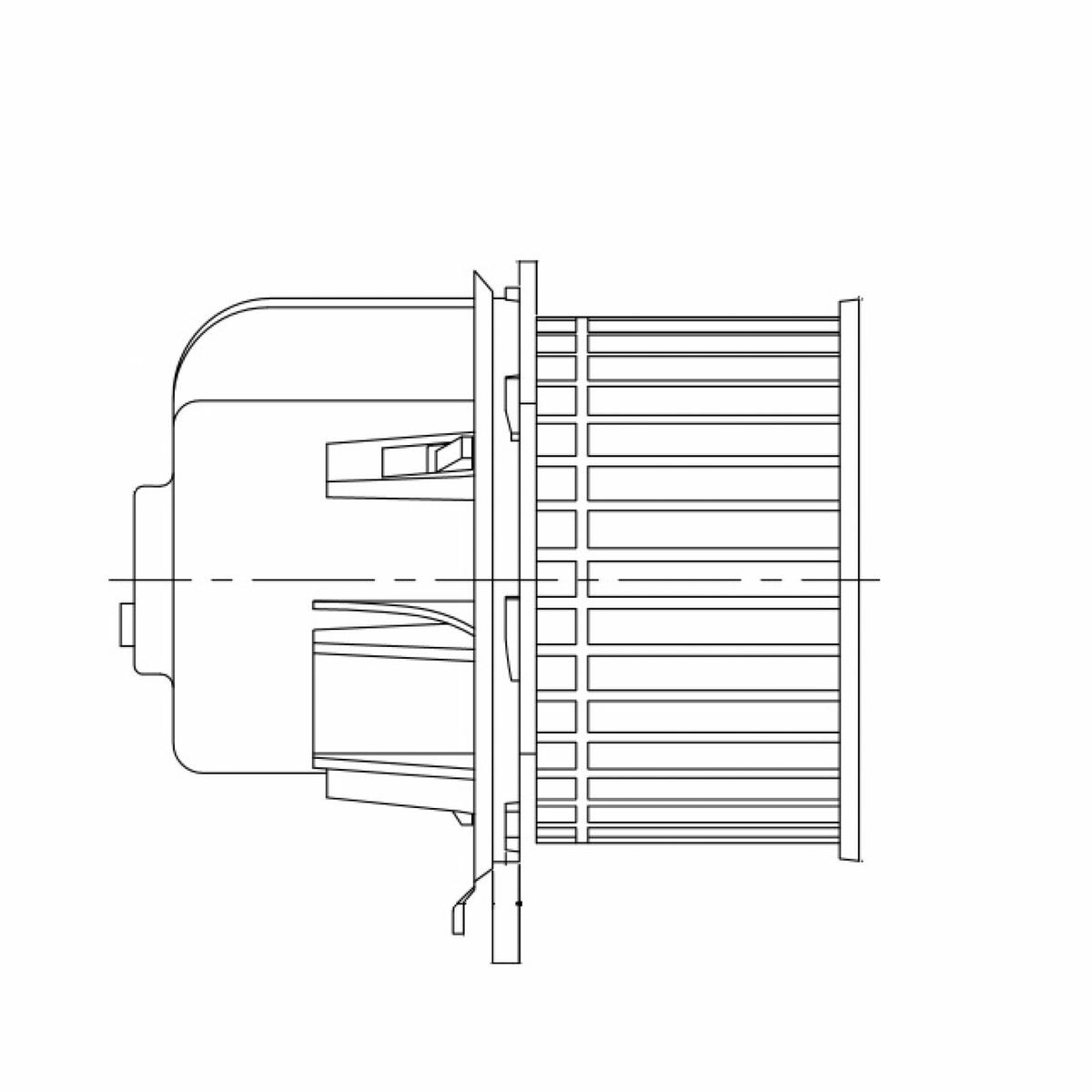 Моторчик отопителя LUZAR LFH 10AB preview 3