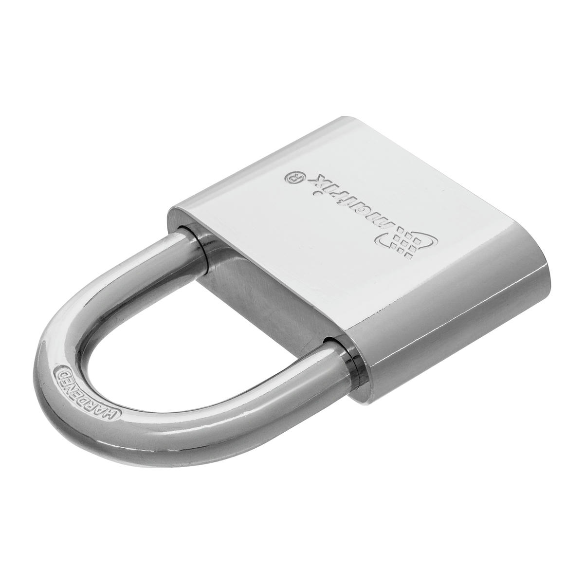 Замок навесной 70мм хромированное покрытие MATRIX preview 3