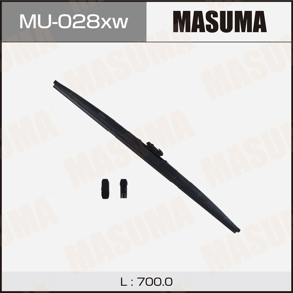 Щетка стеклоочистителя зимняя 700 мм каркасная 1 шт MASUMA Snow Blade MU-028xw preview 1
