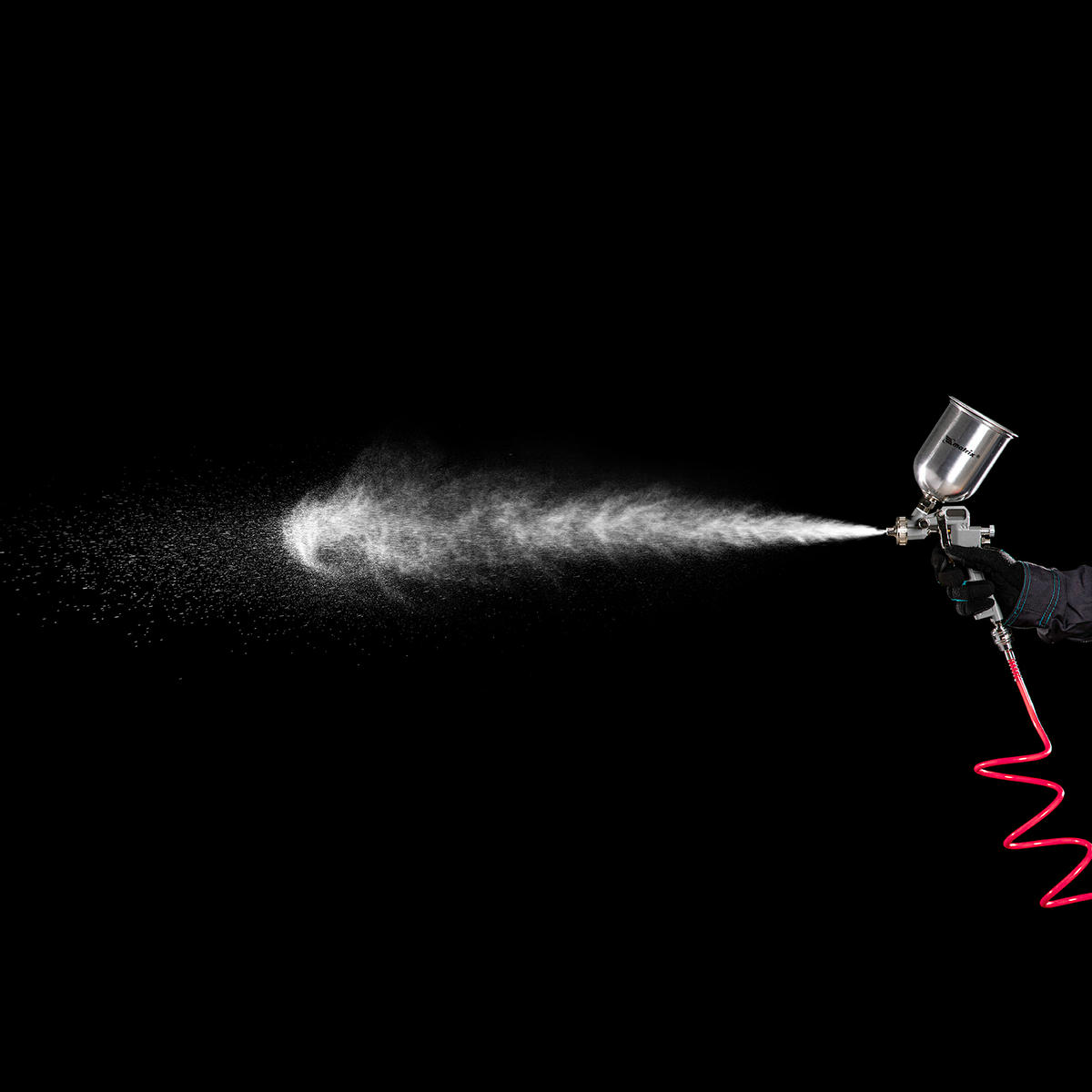 Краскопульт MATRIX с в/б V=0,6л + сопла диаметром 1.2, 1.5 и 1.8мм preview 1