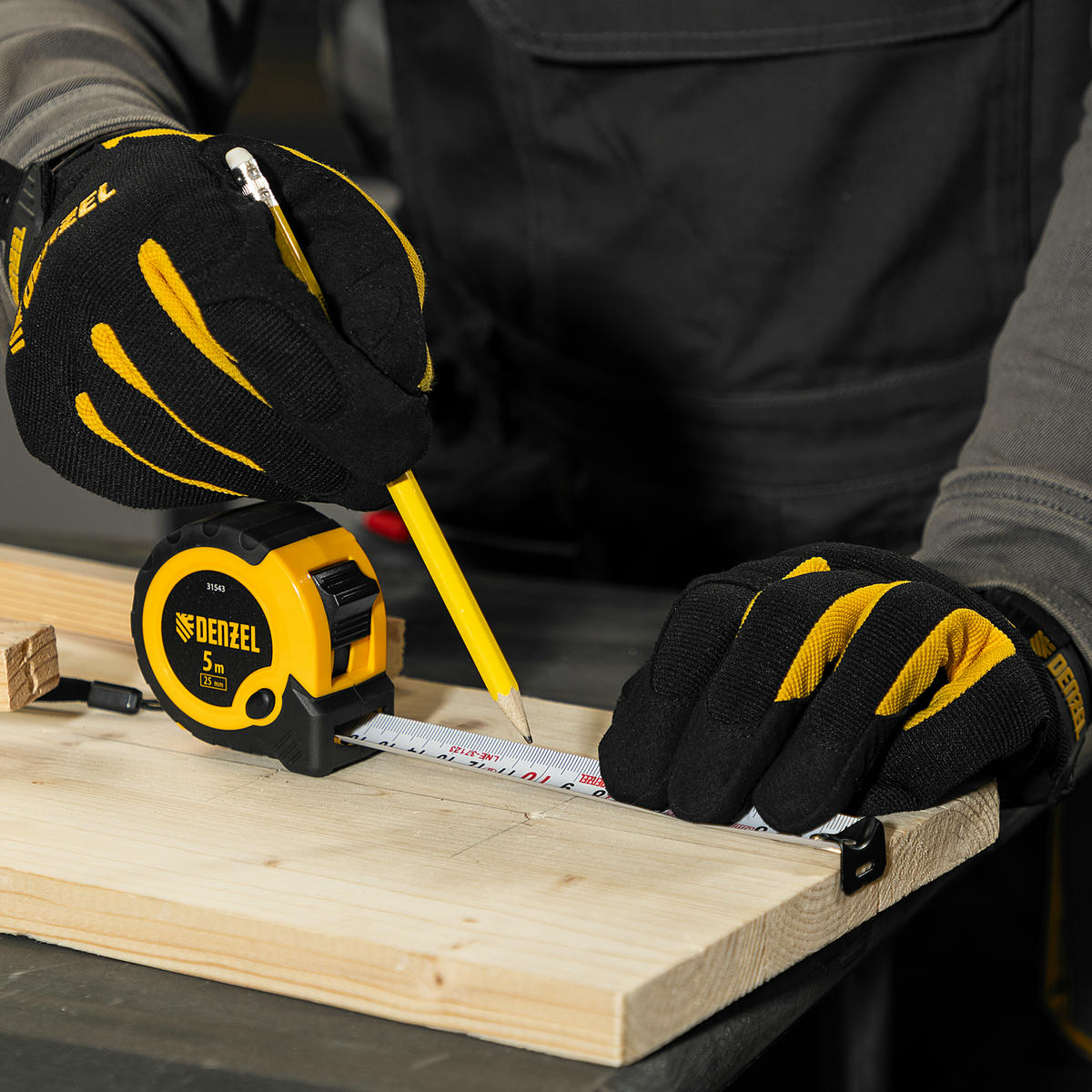 Рулетка 5м х 25мм двухкомп. корпус DENZEL preview 9