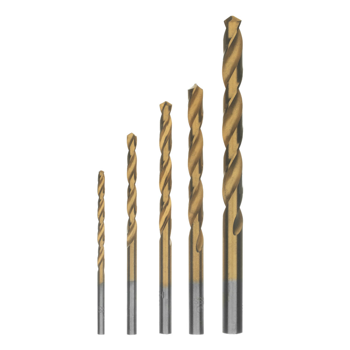 Набор сверл по металлу нитридтитановых 3-4-5-6-8мм, 5шт MATRIX preview 3