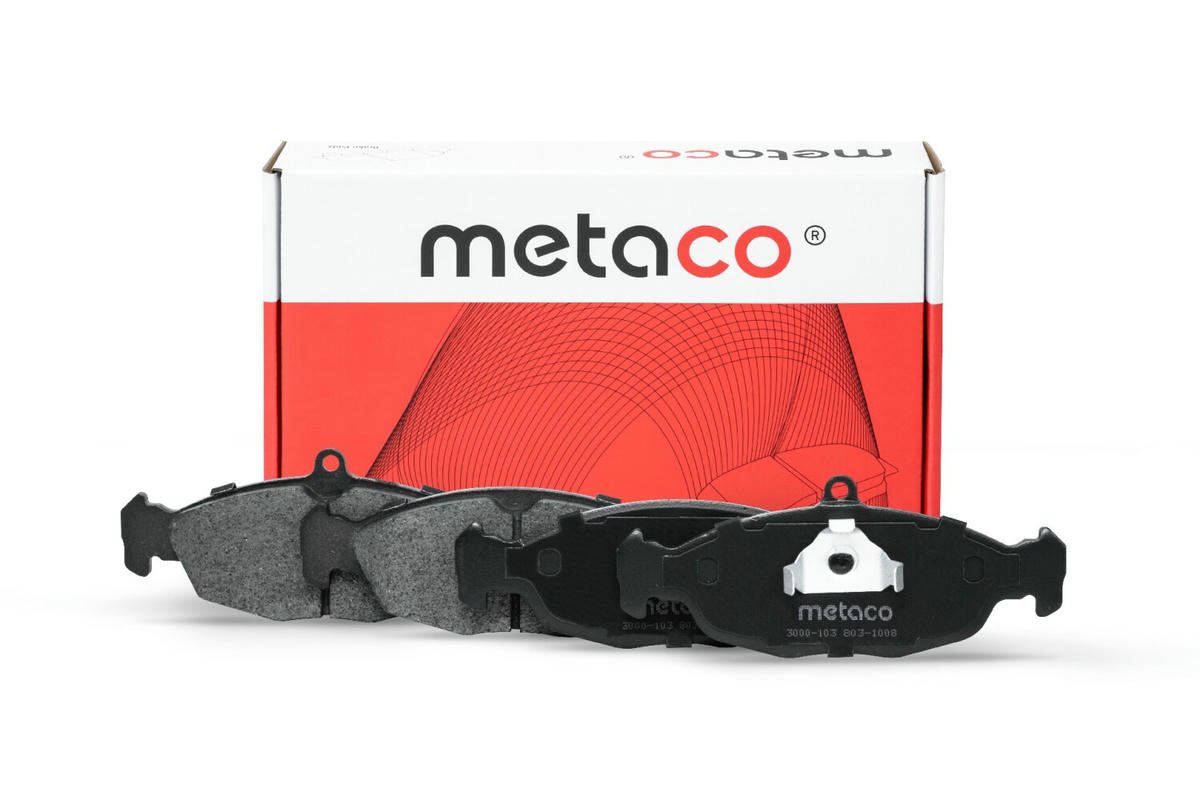 Колодки тормозные передние к-кт metaco 3000-103 preview 1
