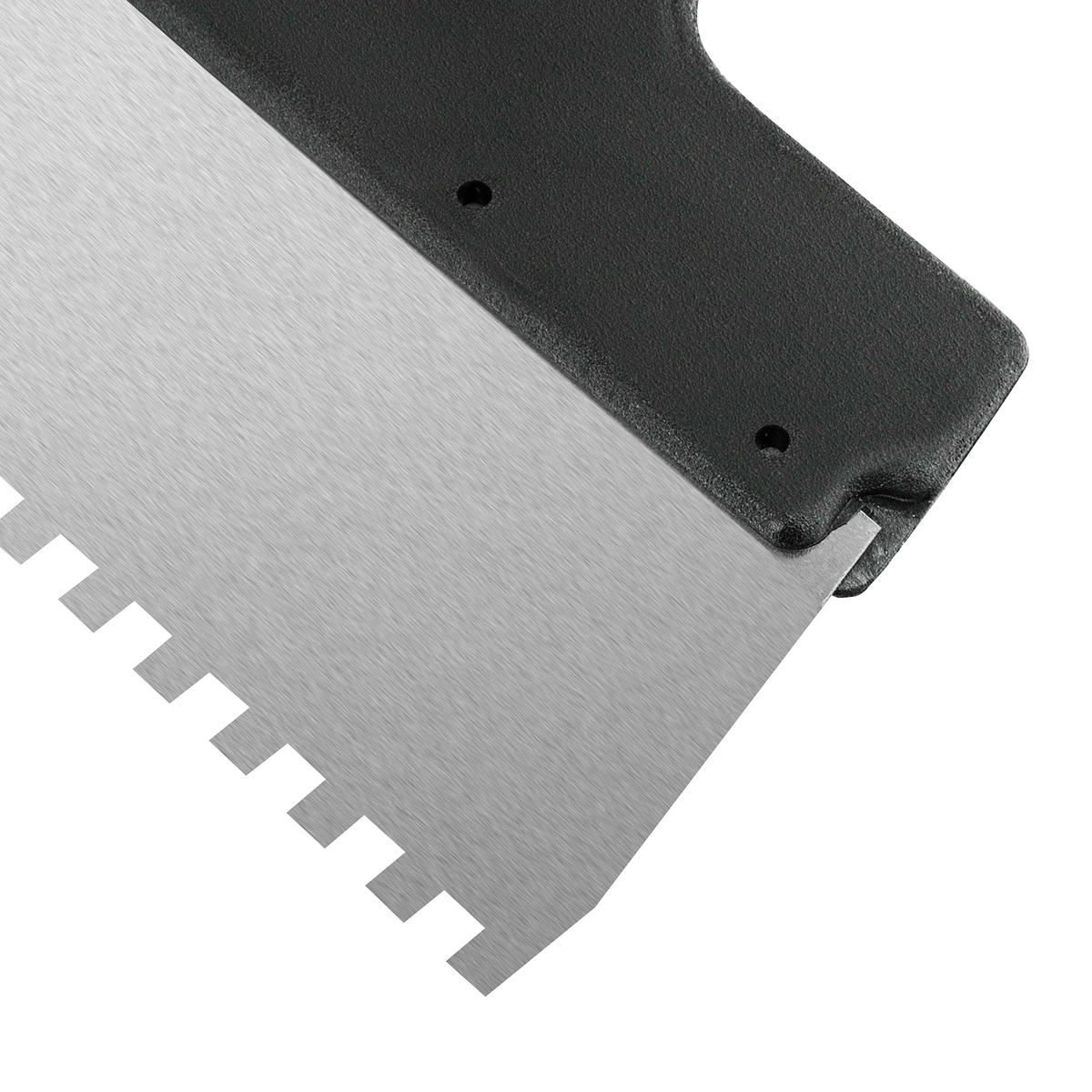 Шпатель из нержавеющей стали 200мм, зуб 6х6мм, пласт. ручка SPARTA preview 3