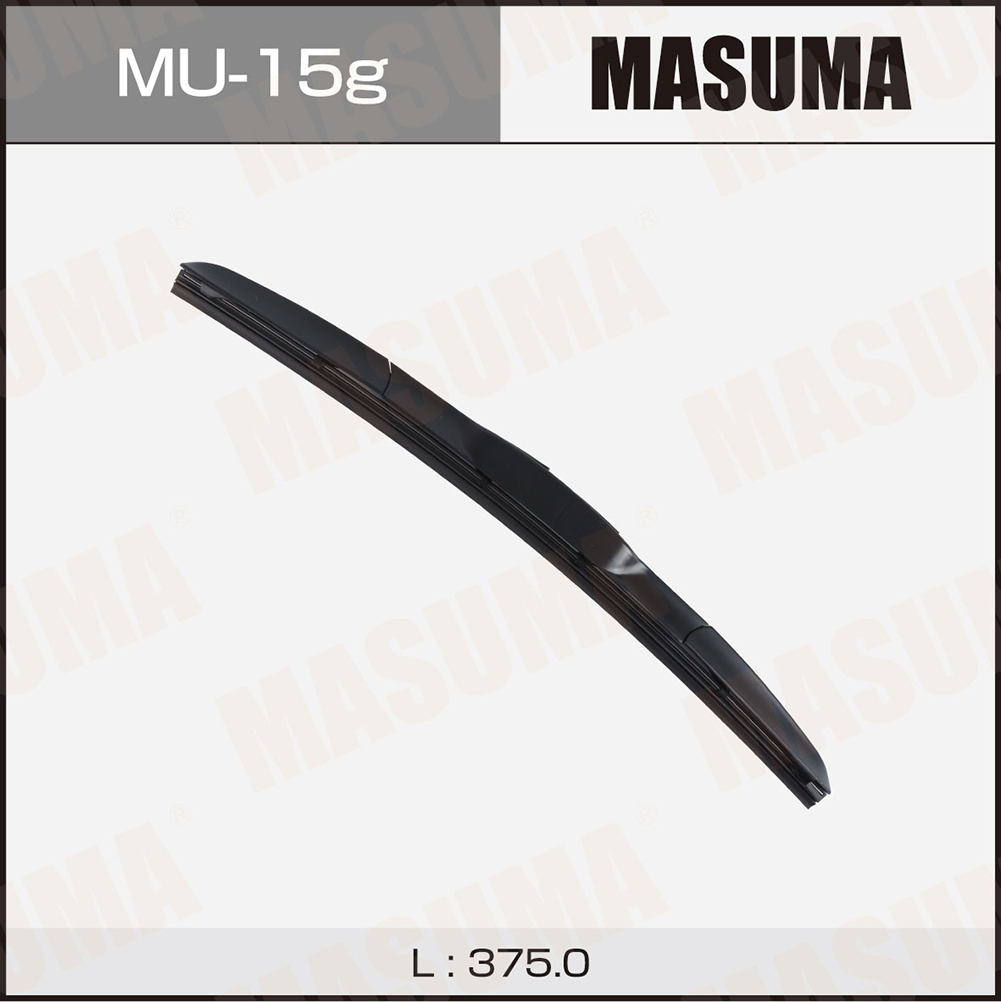 Щетка стеклоочистителя 375 мм гибридная 1 шт MASUMA Aero Vogue MU-15g preview 1