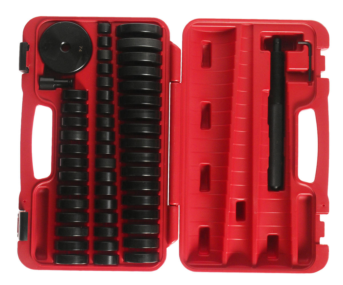 Набор оправок для выпрессовки подшипников, втулок, сальников 18-84мм кейс 50пр JTC preview 2